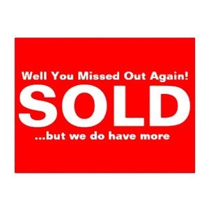 EVERYTHING SOLD BELOW THIS POST